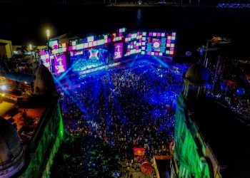 Em comemoração ao Dia do Frevo, show de drones vai levar o Carnaval do Recife ao céu do Marco Zero