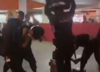 Torcida do Náutico se envolve em briga com seguranças nos Aflitos