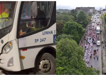 Motorista de micro-ônibus que atropelou fiéis em procissão presta depoimento à polícia
