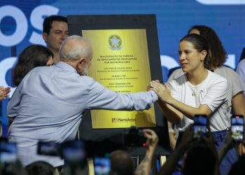 Governadora Raquel Lyra e presidente Lula celebram inauguração da fábrica de medicamento recombinante na Hemobrás