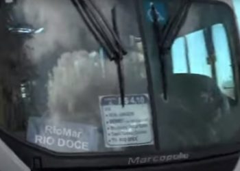 Homem é preso após agredir motorista de ônibus