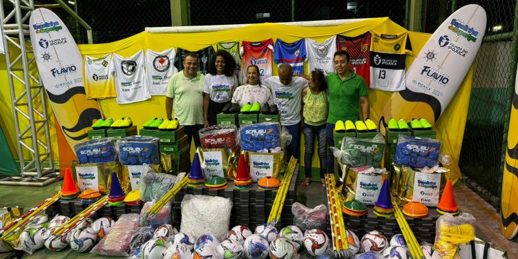 Em Ipojuca , Flávio do Cartório comemora emenda que contempla escolinhas esportivas