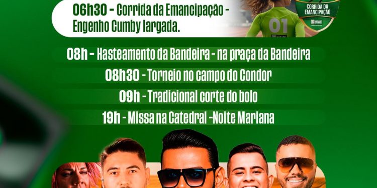 Nazaré da Mata Celebra 191 anos com Pablo do Arrocha