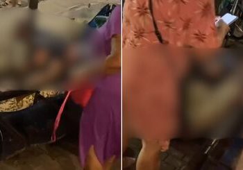 Duas pessoas levam choque elétrico em parada de ônibus em Porto de Galinhas