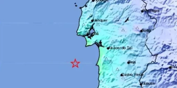 Grande terremoto atinge costa de Portugal