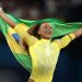 Rebeca Andrade leva outro na final do solo na ginástica