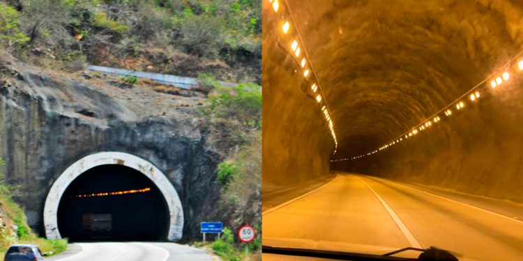 Túnel na BR-232 terá faixa interditada por cerca de 15 dias para troca de iluminação