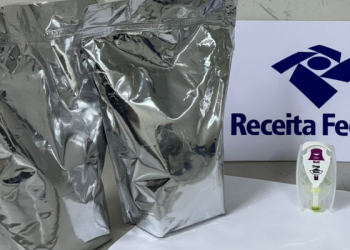 Receita Federal apreende 3kg de cocaína escondidos em encomenda dos Correios, no Recife