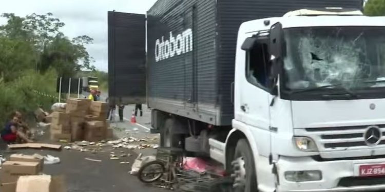 Idoso morre após ser atropelado por caminhão, em Jaboatão dos Guararapes