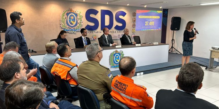 SDS divulga esquema de segurança para 1º turno das eleições 2024