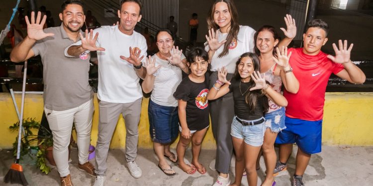 Aguazinha mostra apoio a Mirella para prefeita de Olinda
