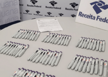 Receita Federal retém 72 ampolas do remédio conhecido como ‘Ozempic dos ricos’ no Aeroporto do Recife