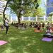 Yoga ao Ar Livre: Uma manhã de equilíbrio e renovação no Jardim Espaço Plural