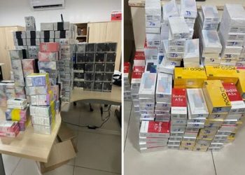 1,8 mil cigarros eletrônicos e 518 celulares são apreendidos sem nota fiscal no Agreste