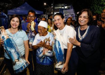 No encerramento da 120ª Festa de Nossa Senhora da Conceição, no Recife, governadora Raquel Lyra reafirma compromisso da gestão com a conclusão da restauração do Santuário do Morro
