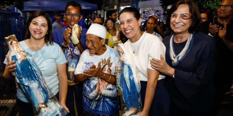 No encerramento da 120ª Festa de Nossa Senhora da Conceição, no Recife, governadora Raquel Lyra reafirma compromisso da gestão com a conclusão da restauração do Santuário do Morro