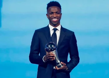 Vinícius Júnior é eleito o melhor jogador do mundo