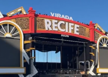 Palco do Réveillon do Recife fica pronto nesta quarta
