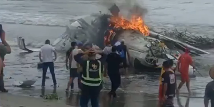 Aeronave de pequeno porte cai em Ubatuba (SP)