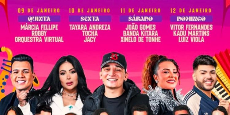 Festa de Cruz em Igarassu tem artistas nacionais na programação