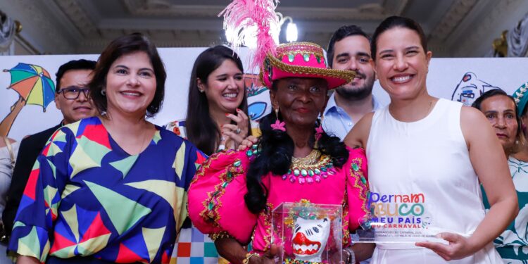 Governadora Raquel Lyra anuncia homenageados do Carnaval de Pernambuco 2025