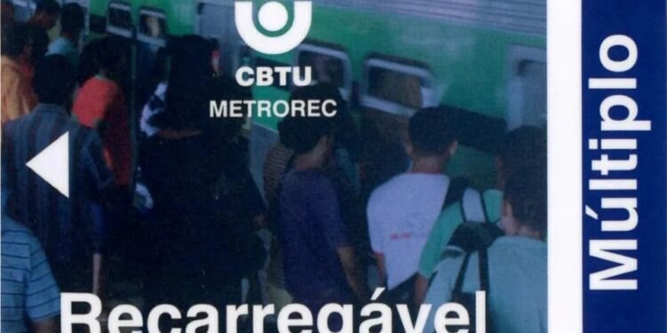 Cadastramento do Cartão Múltiplo do Metrô do Recife começa nesta segunda (31)
