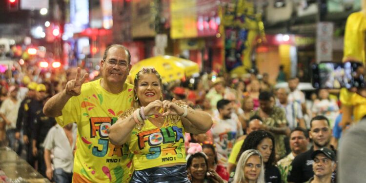 Mano Medeiros comemora o sucesso do Carnaval do Jaboatão dos Guararapes