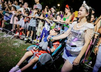 ​Foliões mirins curtiram o Carnaval no novo polo infantil do Parque da Tamarineira