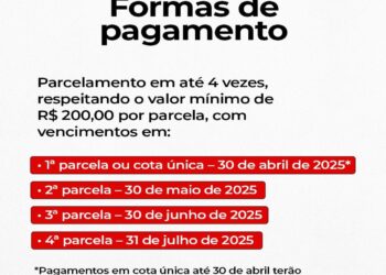 Prefeitura de Garanhuns anuncia prazo para pagamento do Cartão de Inscrição Municipal (CIM) 2025