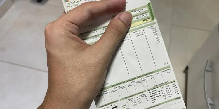 Conta de luz fica mais cara em PE
