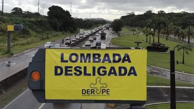 DER-PE desligará algumas lombadas eletrônicas durante o feriadão