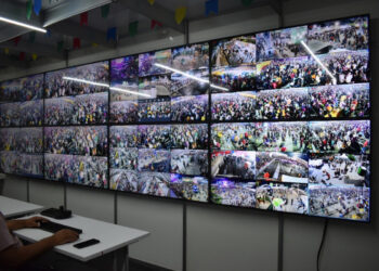 Dois homens são presos por reconhecimento facial no São João de Caruaru