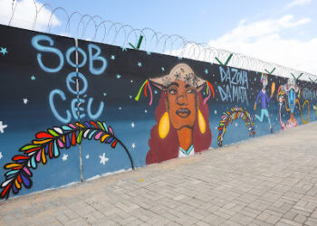 Prefeitura do Recife e Aena transformam muro do Aeroporto Internacional do Recife em novo cartão-postal da cidade