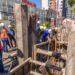 Obra de esgoto interdita trechos em avenida de Boa Viagem