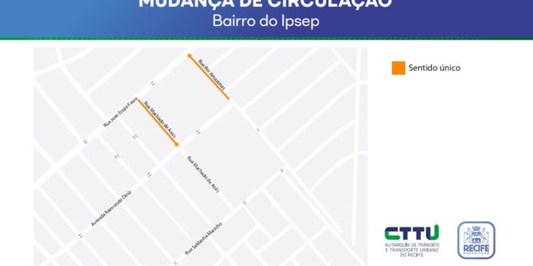 CTTU implanta mudança de circulação no bairro do Ipsep