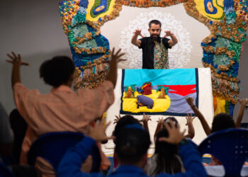 Caixa Cultural Recife apresenta espetáculos e exposição interativa do projeto “Viajando Com Tapetes Contadores”