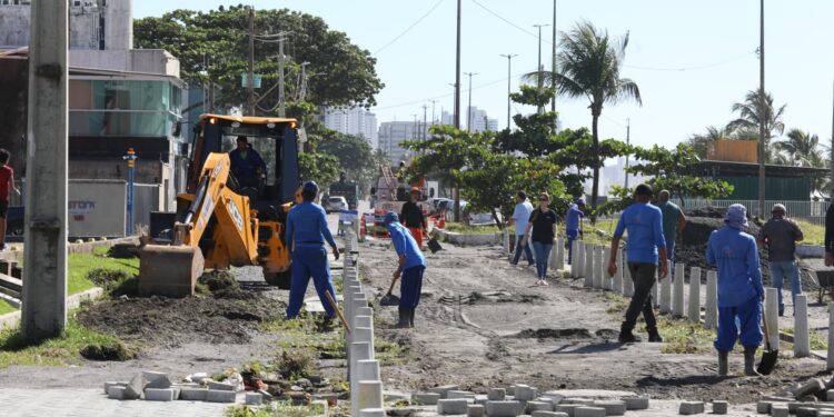 Prefeitura do Jaboatão retoma obras na orla de Piedade