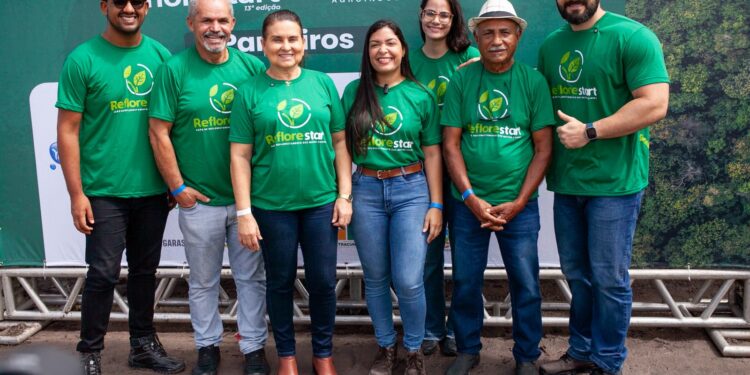 César Ramos participa da 13ª edição do Reflorestart ao lado da prefeita Elcione Ramos