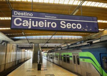 Falha em trem provoca atrasos na Linha Sul do metrô do Recife
