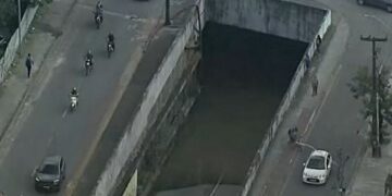 Tunel da Abolição segue interditado nesta terça-feira