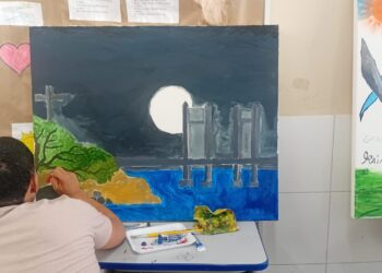 Funase realiza exposição do Projeto TransformArte no River Shopping