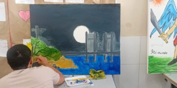 Funase realiza exposição do Projeto TransformArte no River Shopping