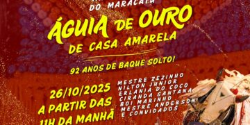 92 anos de Baque Solto: Maracatu Águia de Ouro de Casa Amarela celebra sua história e resistência cultural