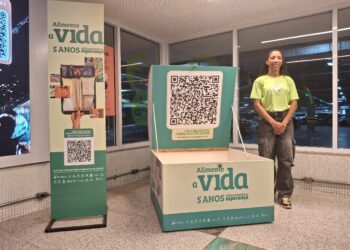 Ponto de doações no RioMar Recife arrecada alimentos para campanha Alimente a Vida