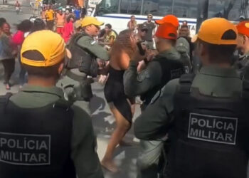 Show de Raphaela Santos termina com confusão e uso de força policial no Recife