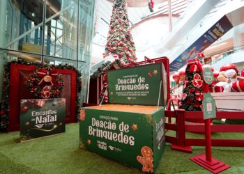 Natal Solidário arrecada brinquedos que serão doados para crianças de instituições do entorno do RioMar Recife