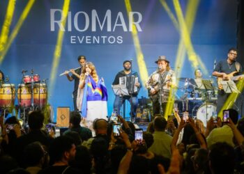 Nova área de eventos do RioMar Recife é lançada com show de Elba Ramalho e Geraldo Azevedo