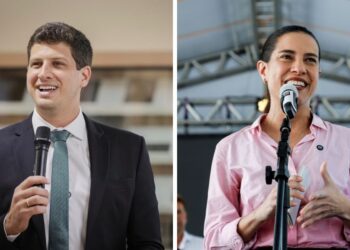 Real Time Big Data: João Campos tem 55% e Raquel Lyra, 28%, em cenário para governo de Pernambuco