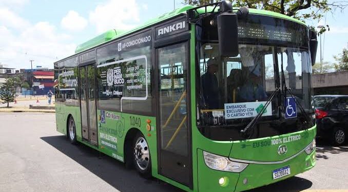 RMR vai ganhar 100 ônibus elétricos para reforçar transporte público