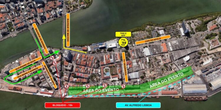 Festival Pernambuco Meu País altera trânsito no Recife